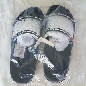 Pink Slip On Sandals